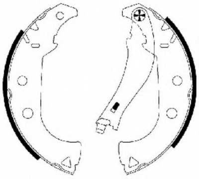 HELLA PAGID 8db355002911 -  Комплект тормозных колодок